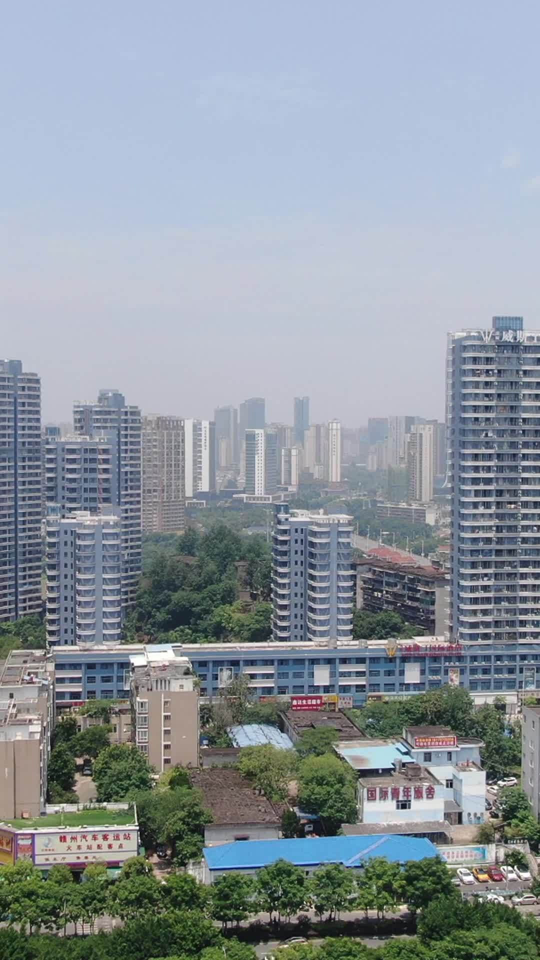 都市全景俯瞰