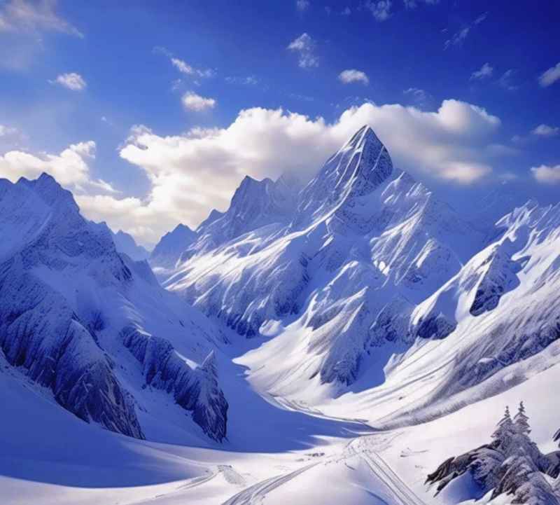 雪山
