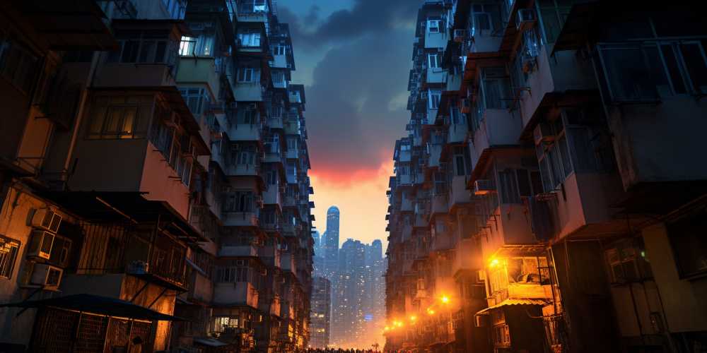 唯美山水画风景