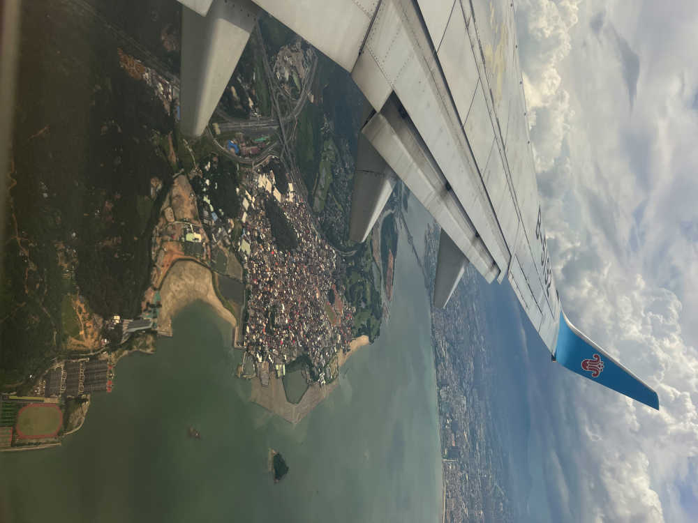 厦门上空