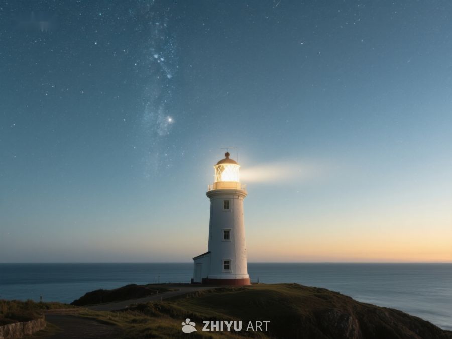 夜空下的灯塔光辉 273