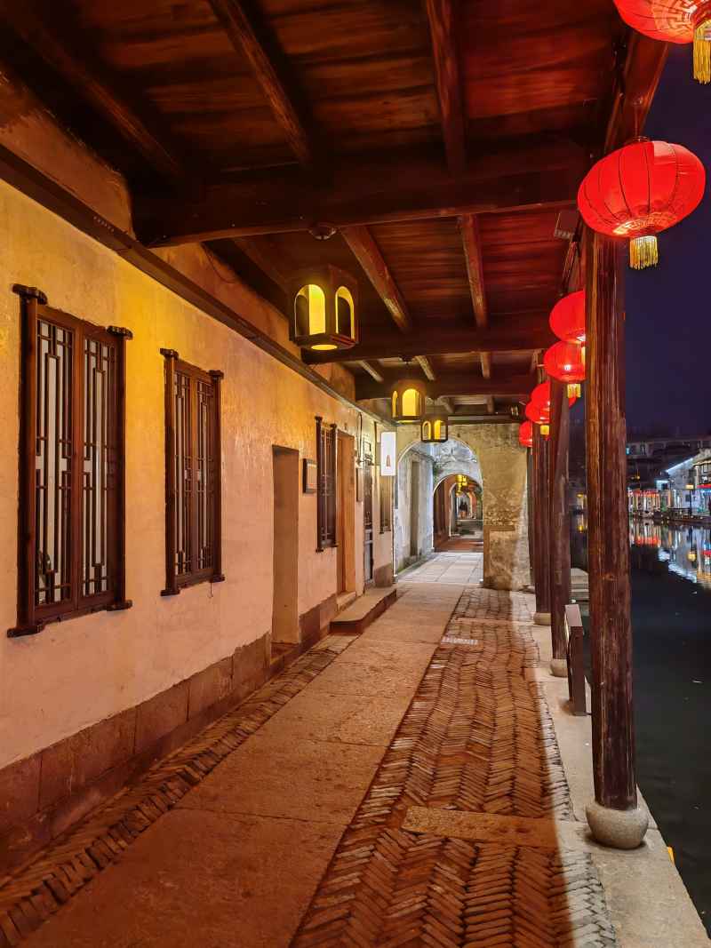古镇夜色 水乡人家 31