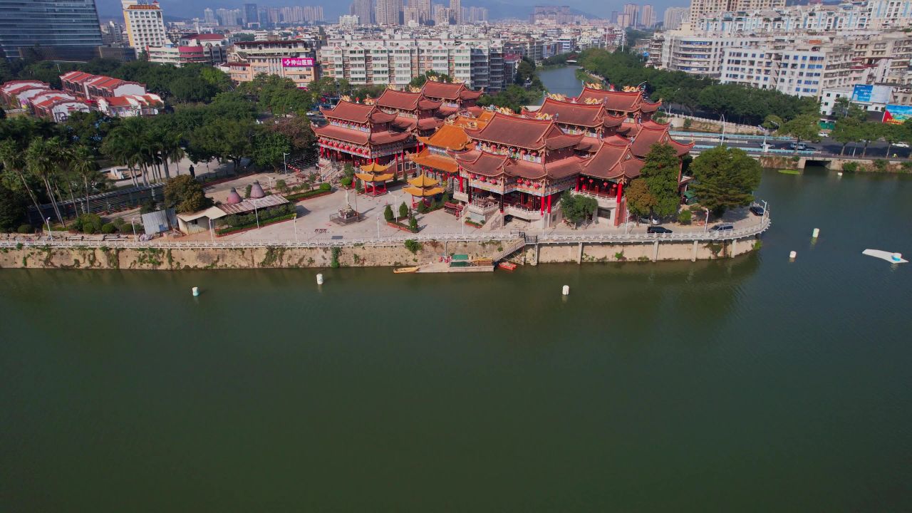 航拍福清茶亭西涧寺 3