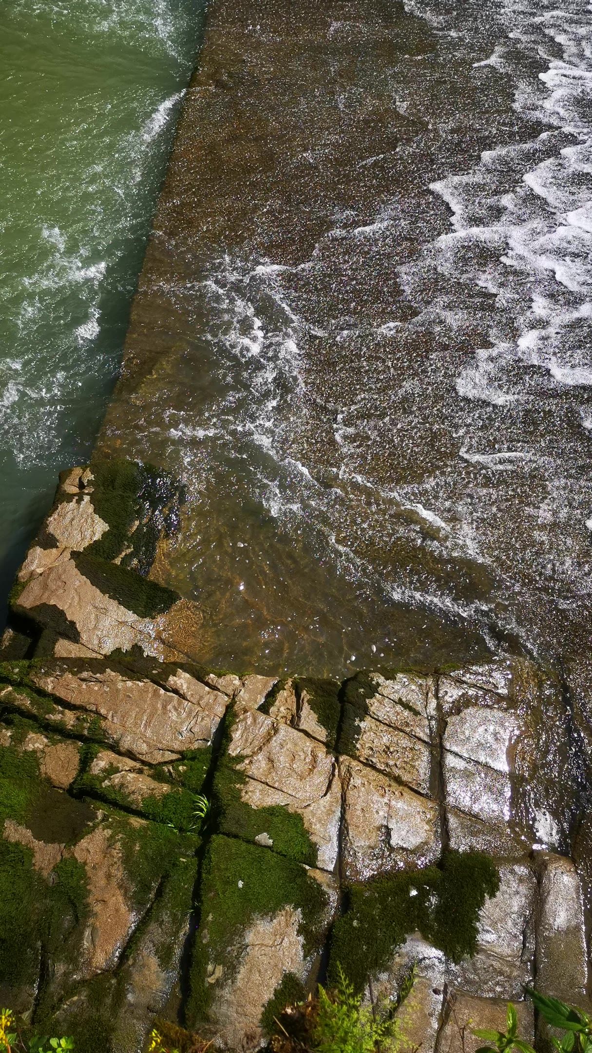 自然风光水流瀑布 