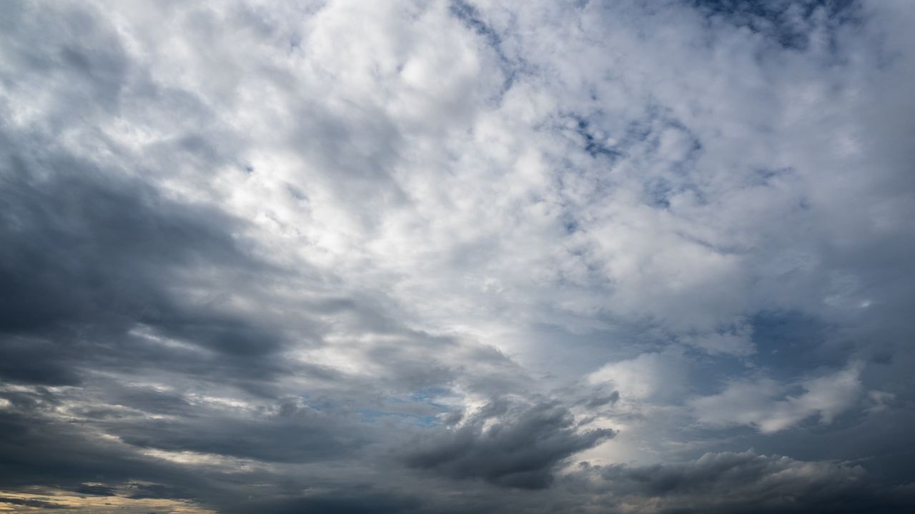 乌云密布云海翻腾暴风雨雷阵雨天气骤变 10