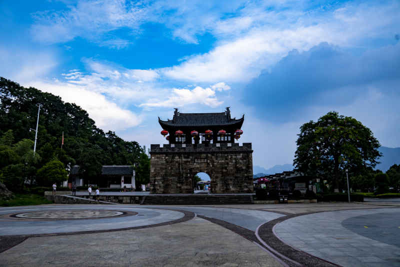湖北宜昌秭归县屈原故里
