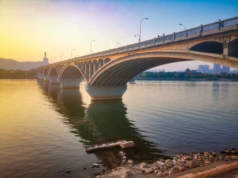 湖南长沙城市风光摄影图