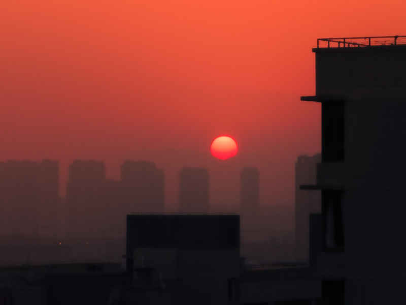 夕阳