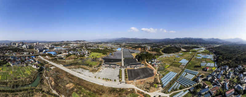 湖南怀化九峰农博园全景图