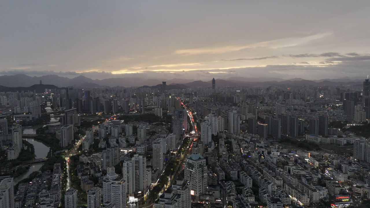 城市晚霞 13