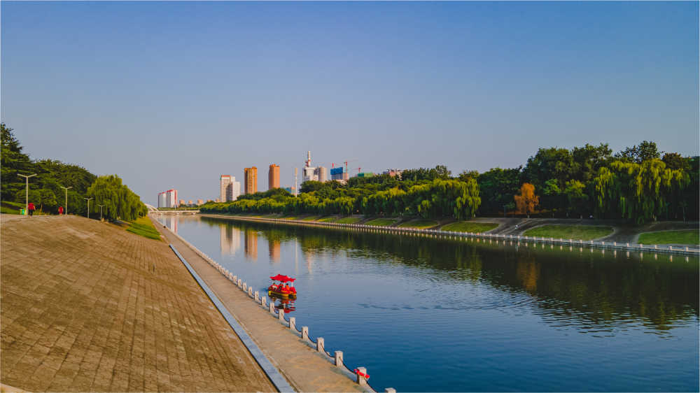 平顶山湛河美景