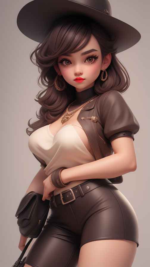 美少女皮衣系列