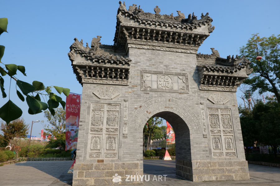 兴汉胜境景区一角 16