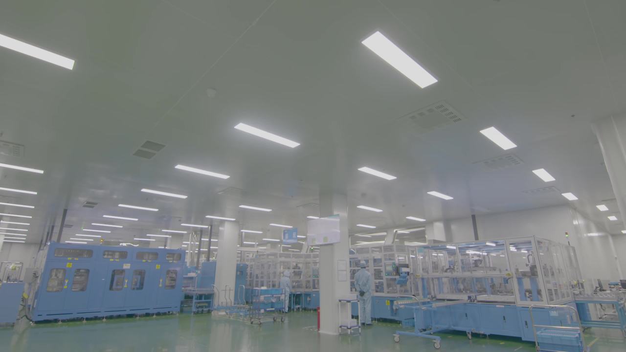 锂电池生产车间