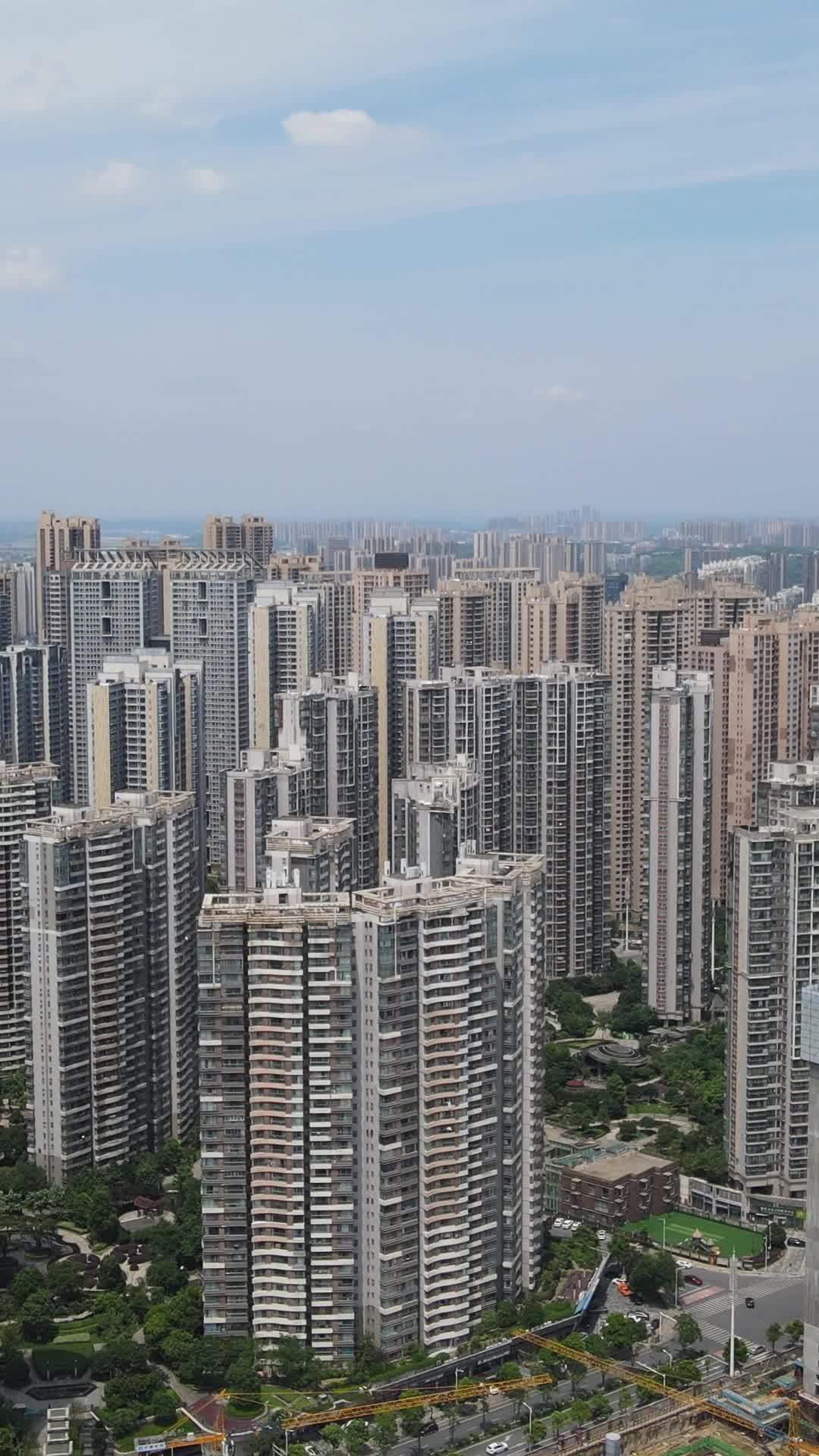 现代都市的天际线