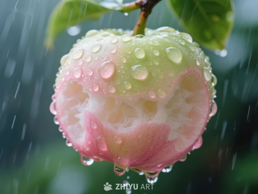 雨中绽放的花朵 765