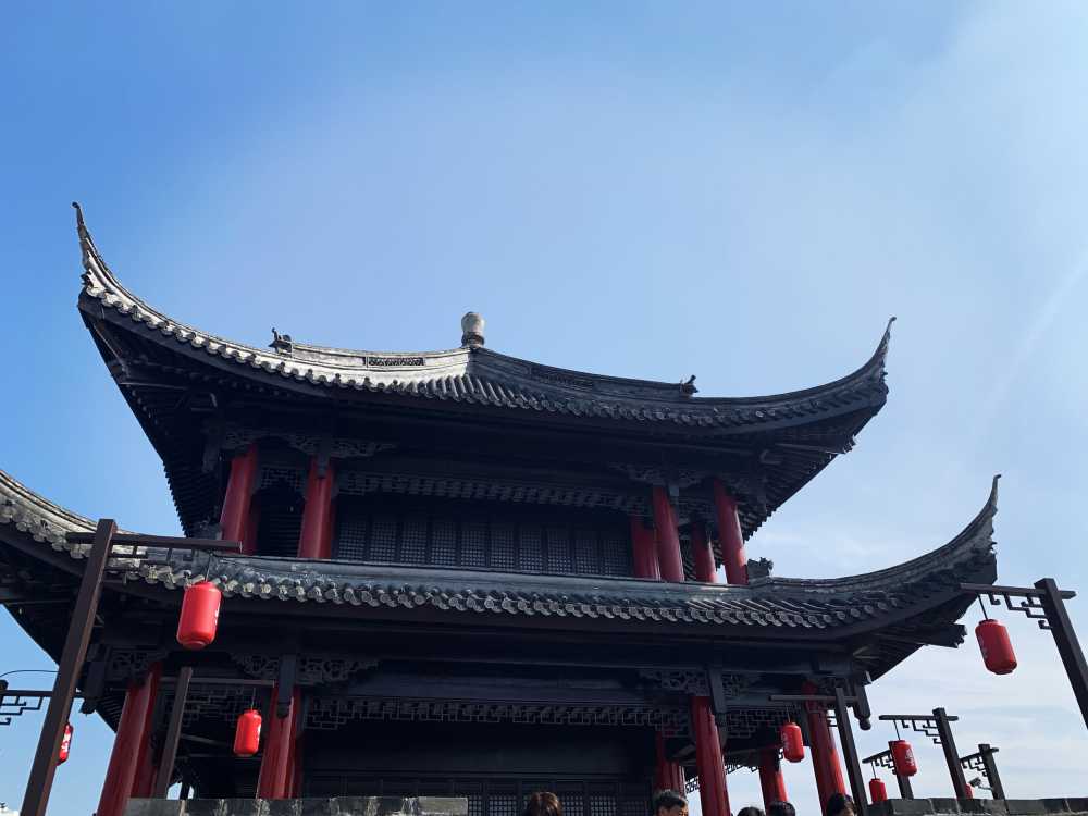 江苏无锡梅里古都建筑