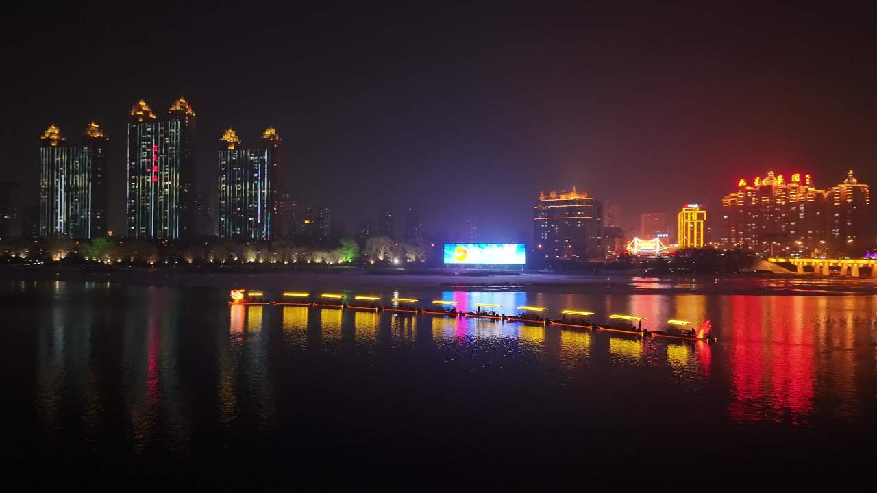 夜游松花江