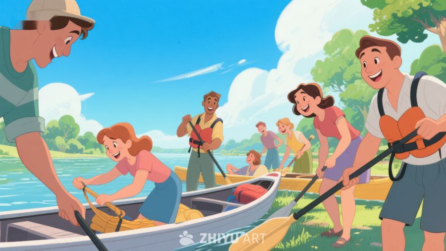 欢乐划船日，朋友共度美好时光 187