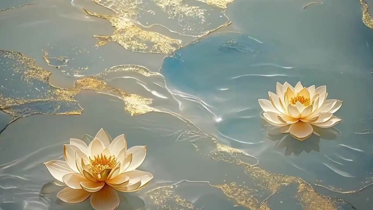 洒金莲花