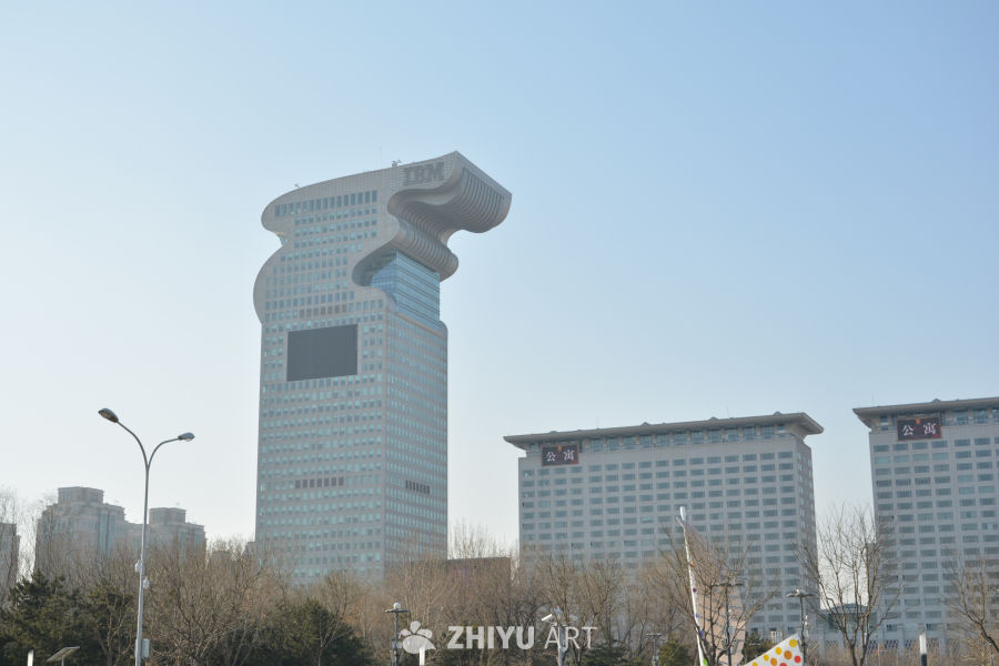 北京地标建筑盘古大观
