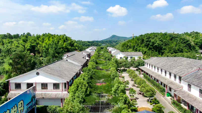 湖南湘潭城市风光航拍摄影图