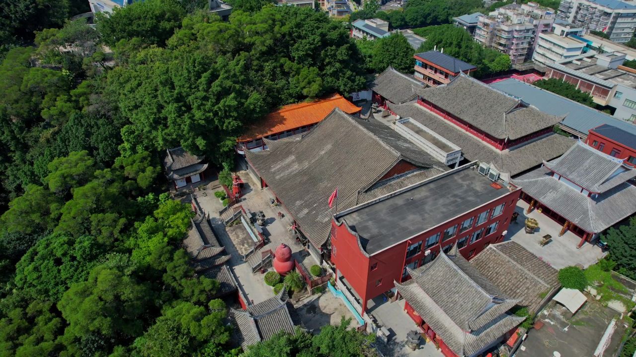 航拍福州九仙观景观 5