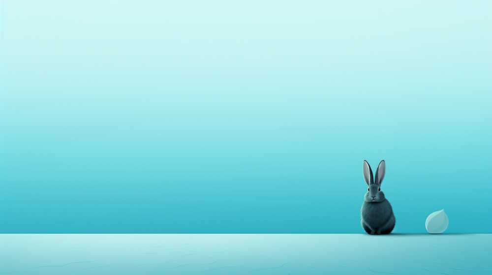 兔兔壁纸背景
