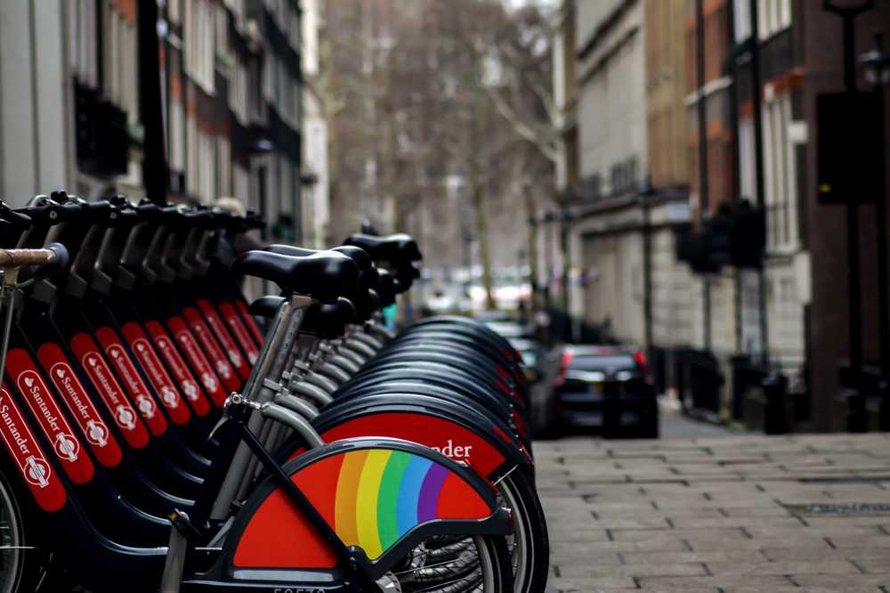 伦敦租金自行车街
