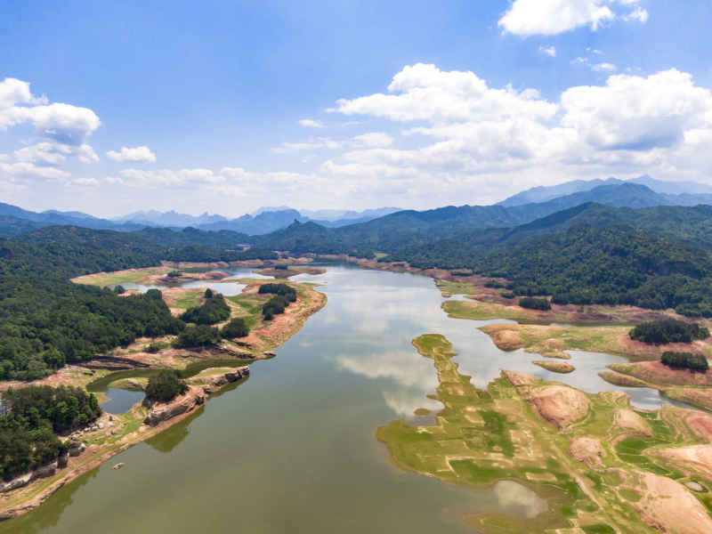 祖国壮丽山河福建泰宁大金湖