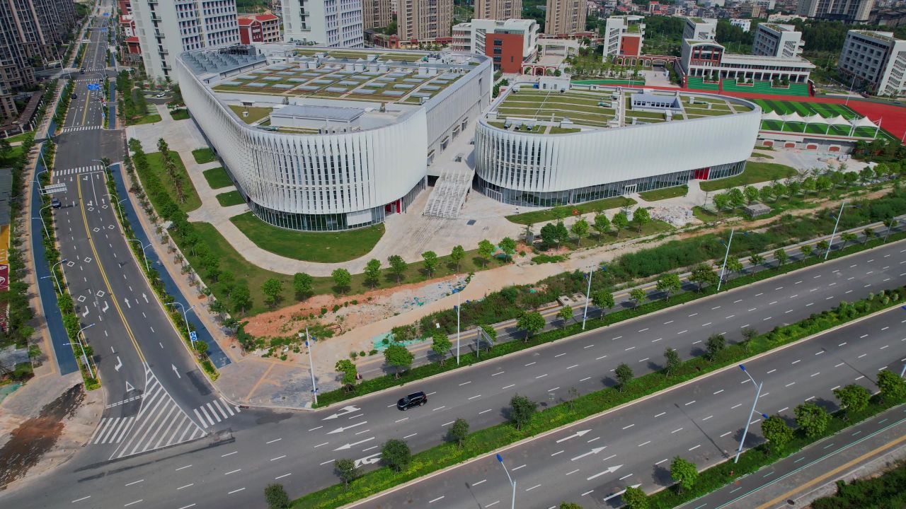 航拍厦门翔安体育交流中心 5
