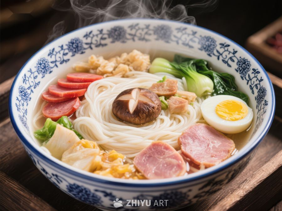 热气腾腾的美味面条 904