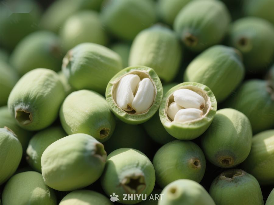 新鲜莲蓬与莲子特写 512