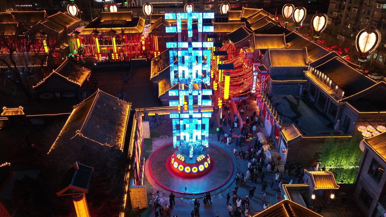2023沈阳老北市场新年元宵灯会03