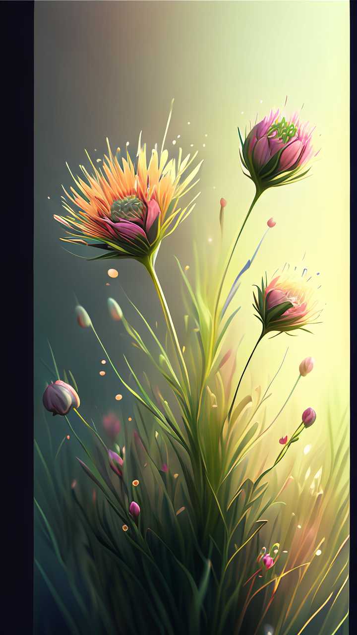 春季的花草