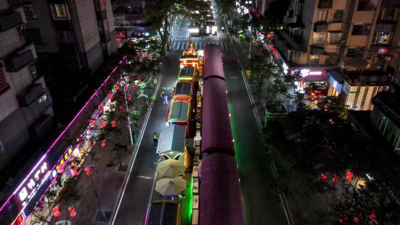 福建福州城市风光航拍摄影图