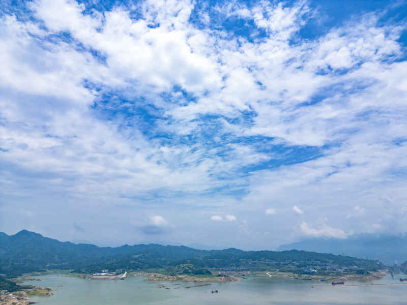  祖国壮丽山河湖北长江三峡风光