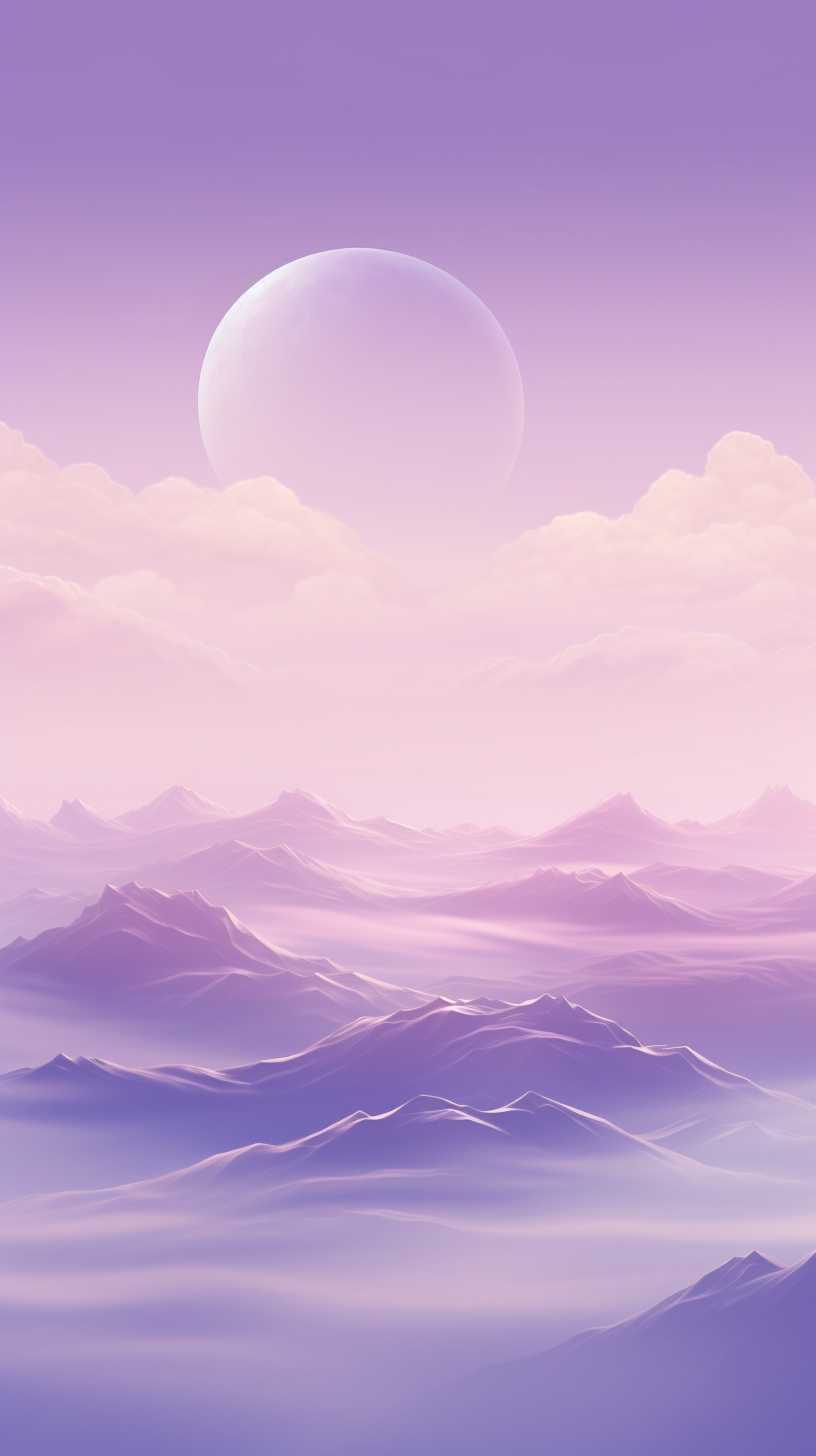 紫色唯美背景图
