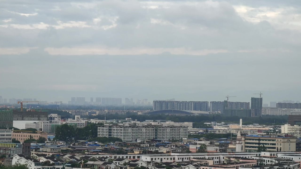 城市云朵延时