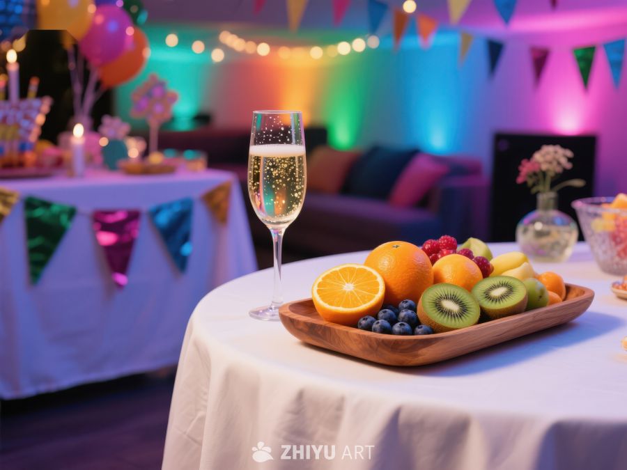 节日派对餐桌布置 283