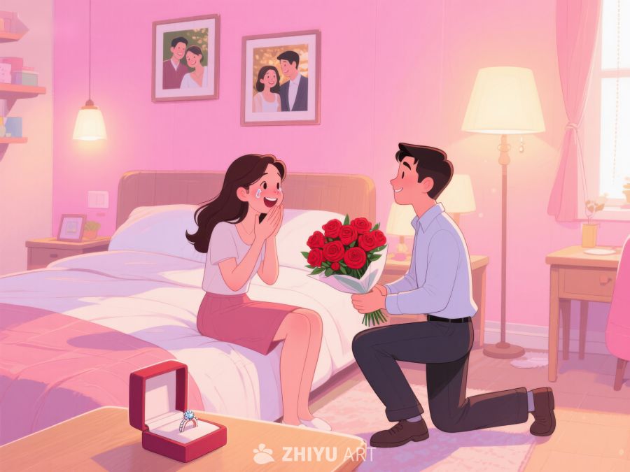 浪漫求婚场景 403