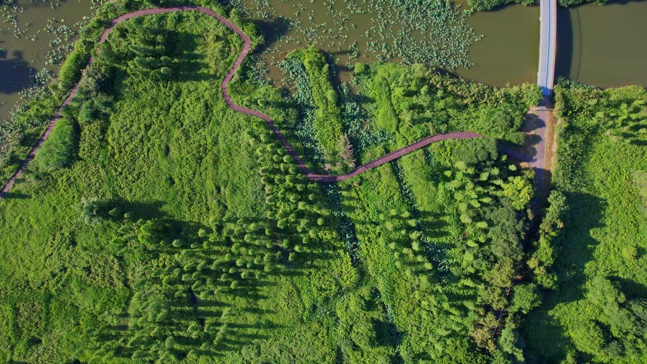 航拍漳州龙文郊野公园