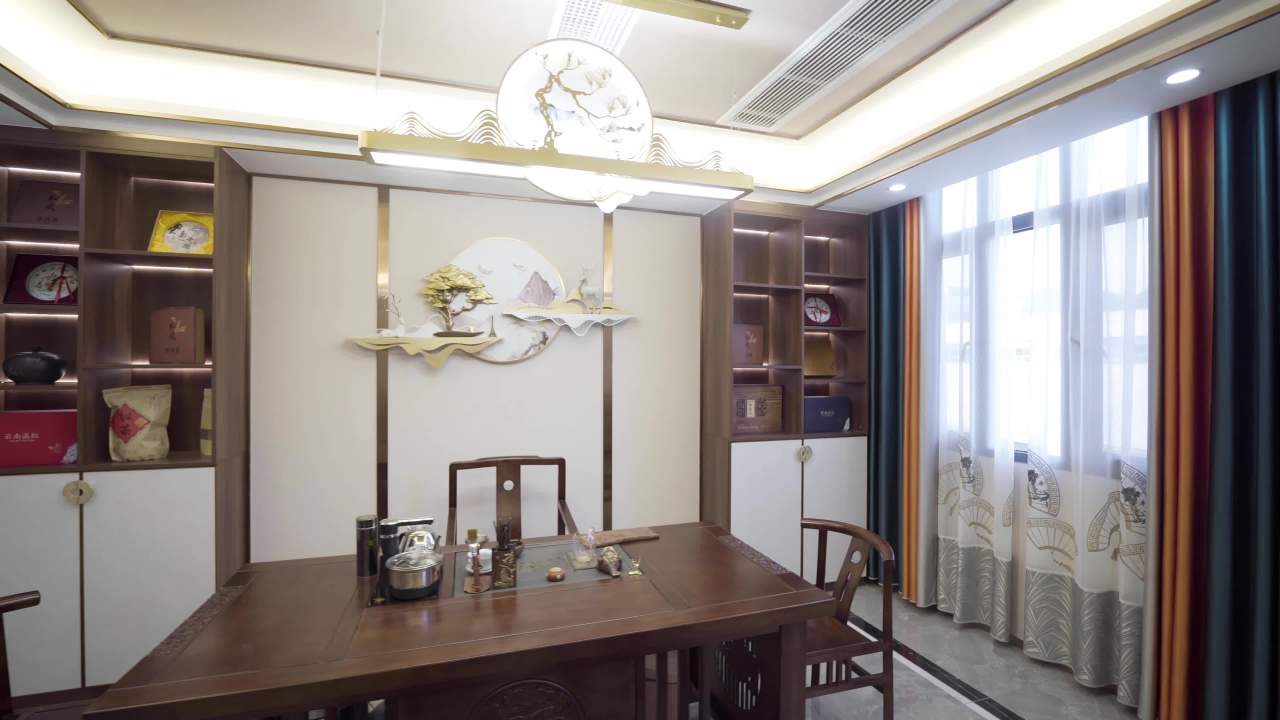 中式茶室静谧时光