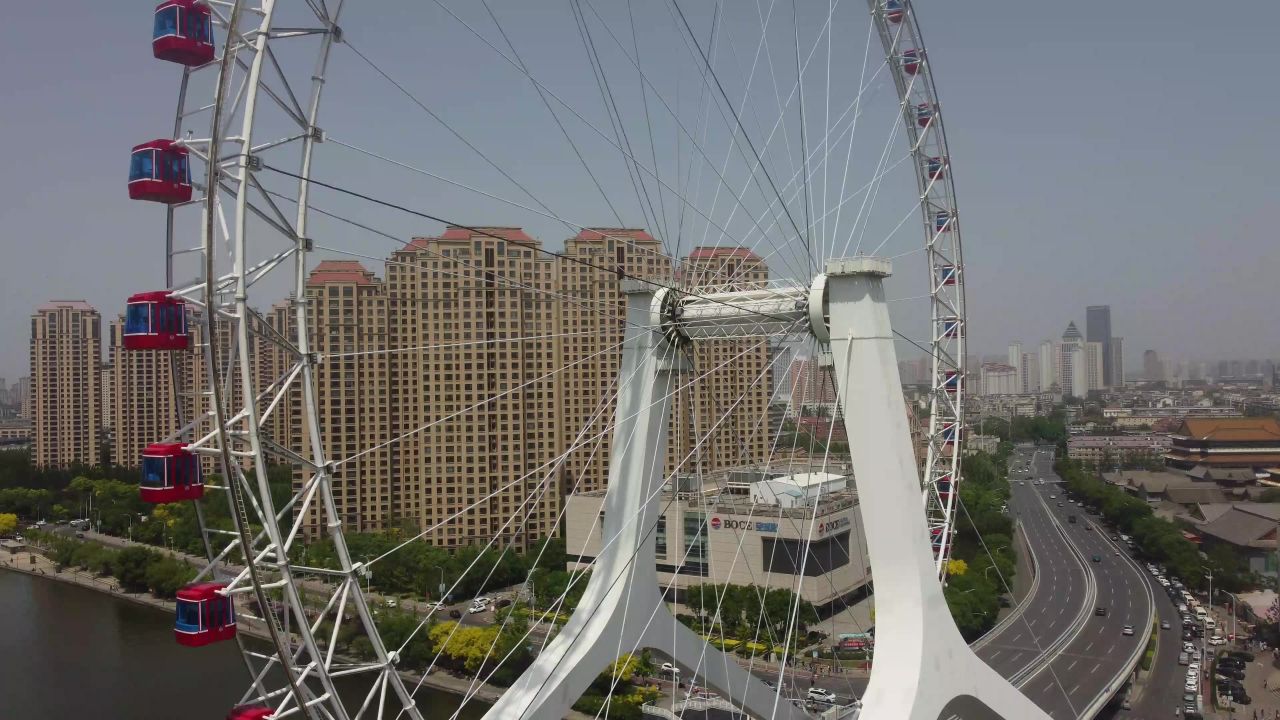 航拍-建筑-天津-天津之眼1