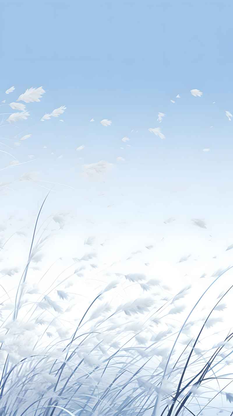 冬季冬天雪景唯美背景 31