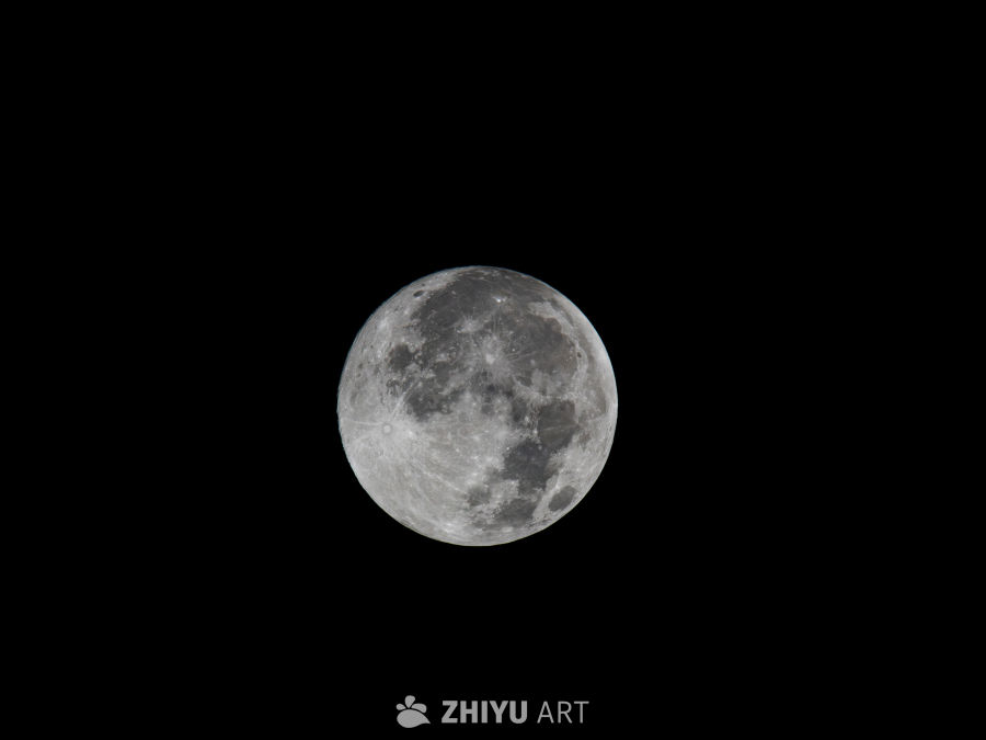 满月夜空