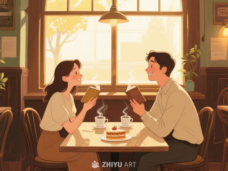 咖啡馆里的阅读时光 403