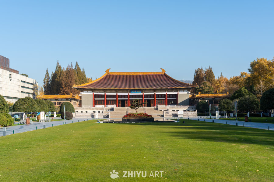 南京博物院正门全景