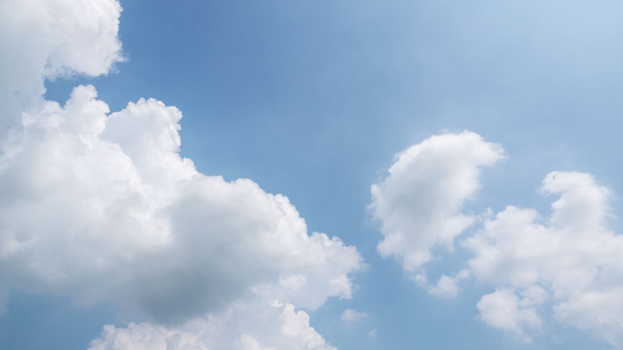 蓝天白云天空天气晴朗延时摄影 23