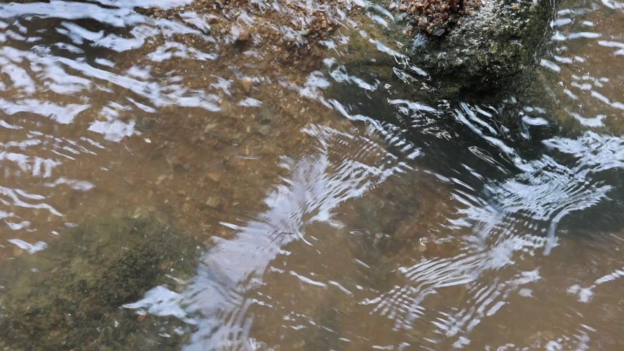 小溪流水潺潺